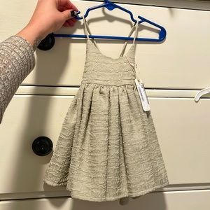 Olive green dress